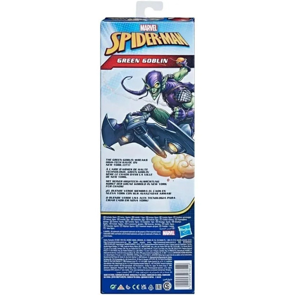 Hasbro Marvel Spider-Man Titan Hero Series Green Goblin Toy 12-Inch Toys for Kid - Picture 4 of 5
